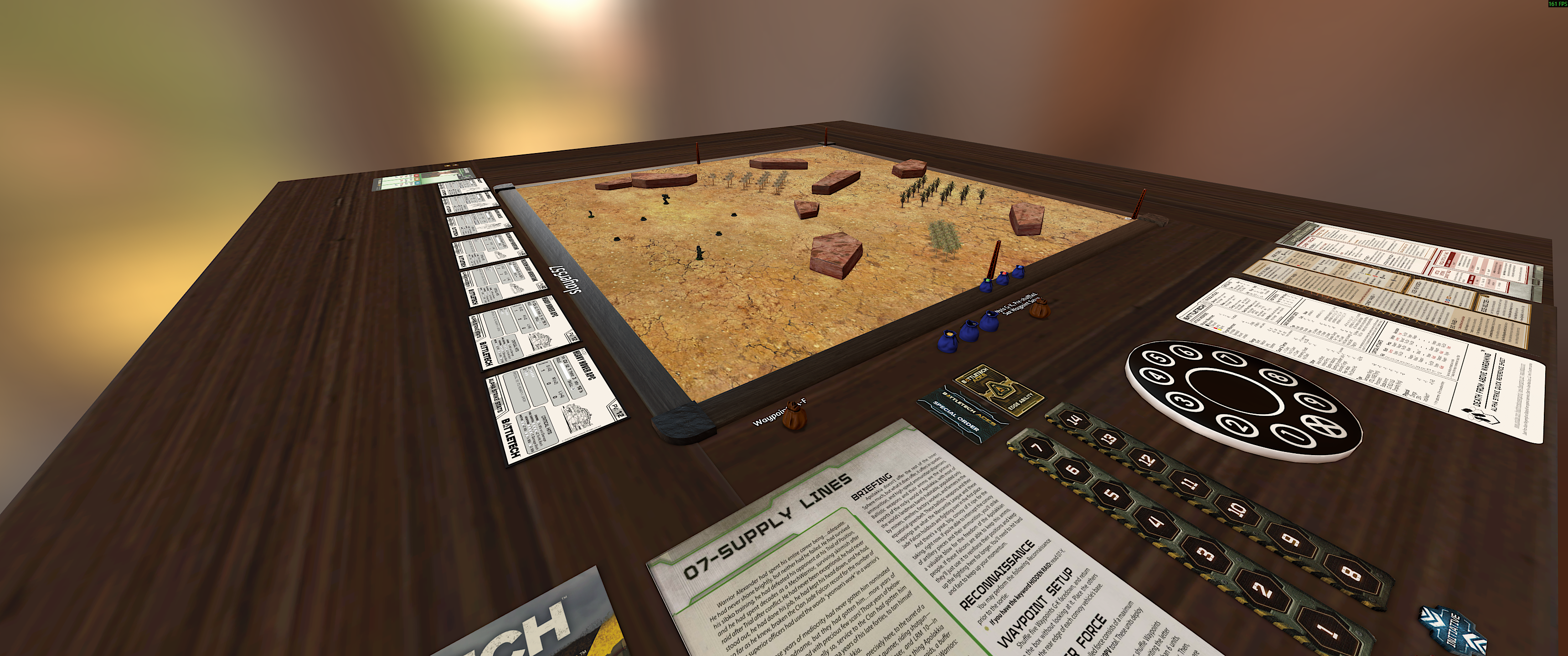 Battletech Aces Scouring Sands Campaign: Scenario 07 - Supply Lines