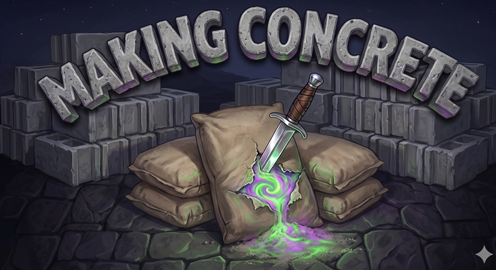 Making Concrete preview