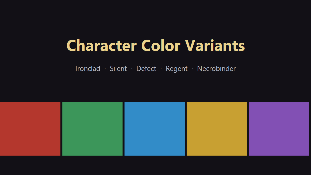 Character Color Variants