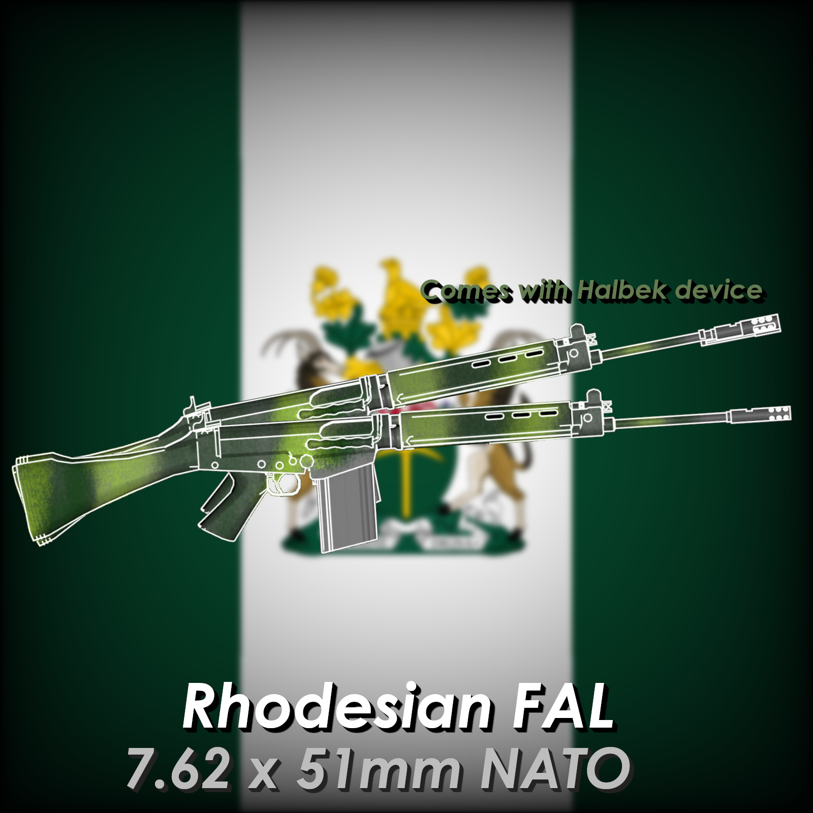 [Purple's Guns] Rhodesian FAL