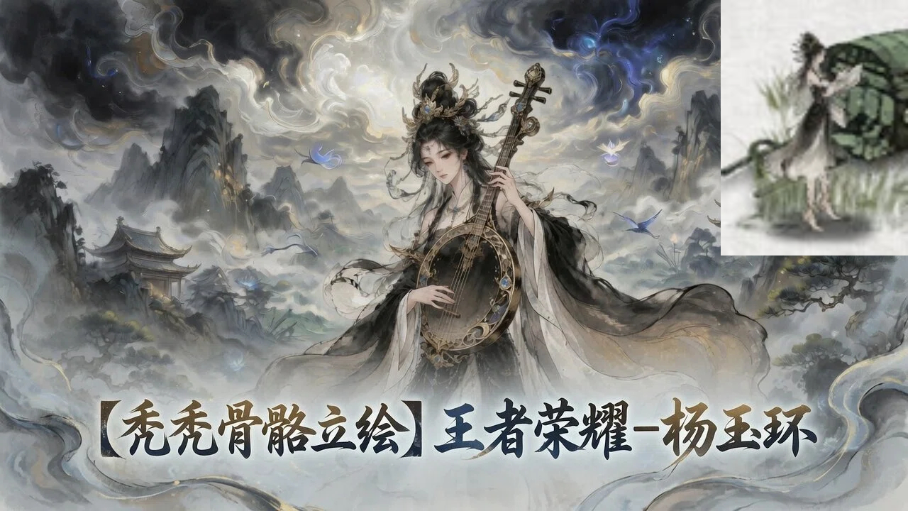 【秃秃动态立绘】王者荣耀-杨玉环（1*女立绘+NPC+独立战斗小人）