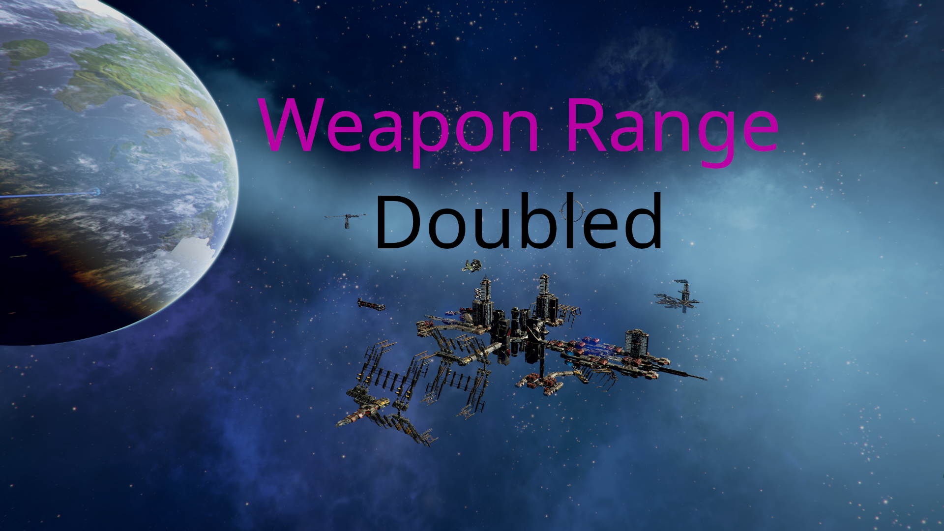 2x Weapon Range and Projectile Speed