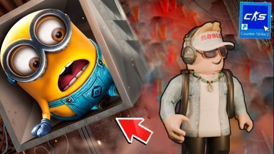 ROBLOX VS MINION Tasty House [Hide And Seek]
