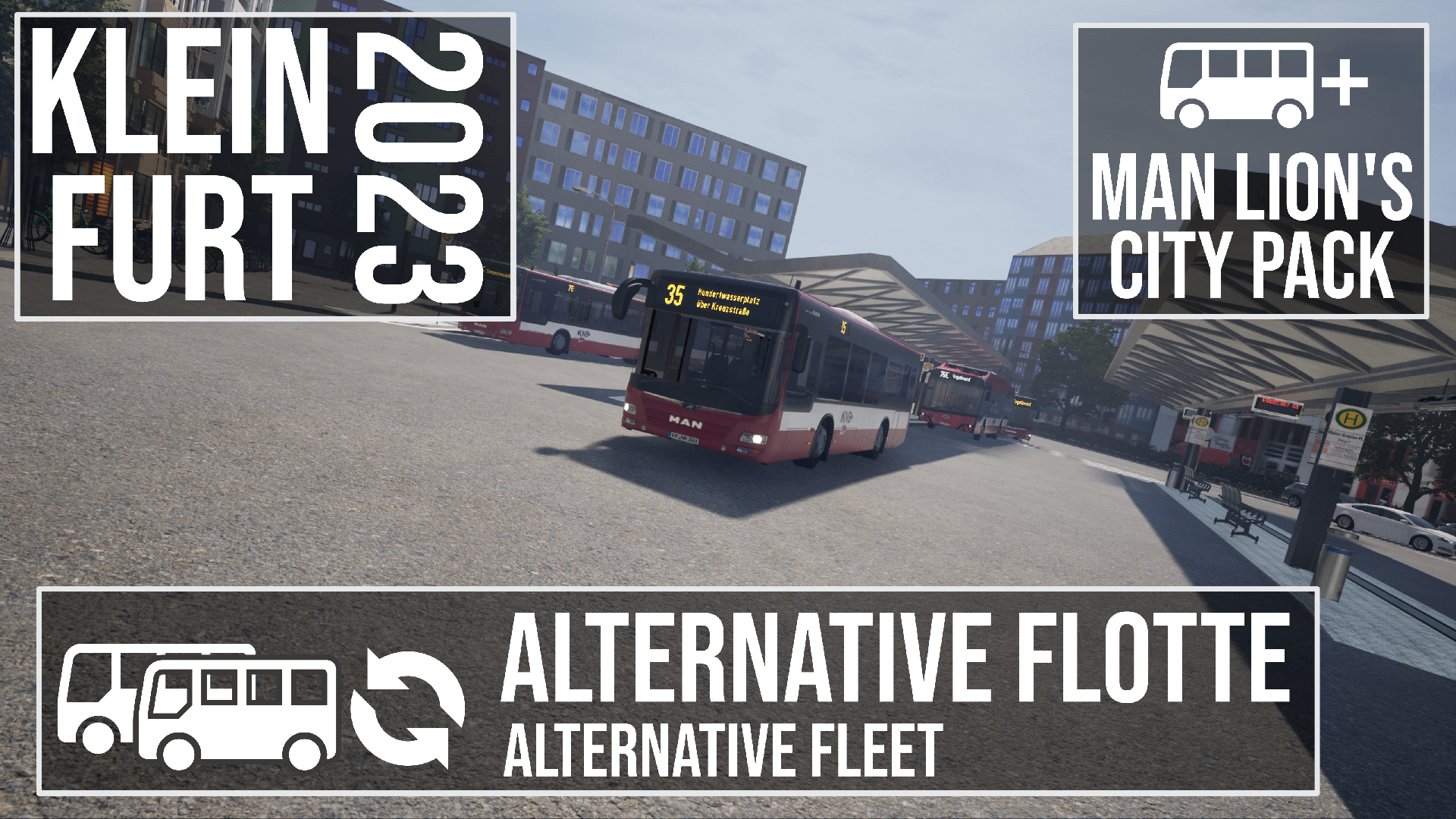 Kleinfurt 2023 Alternative Fleet System 2 (with MAN Lion's City)