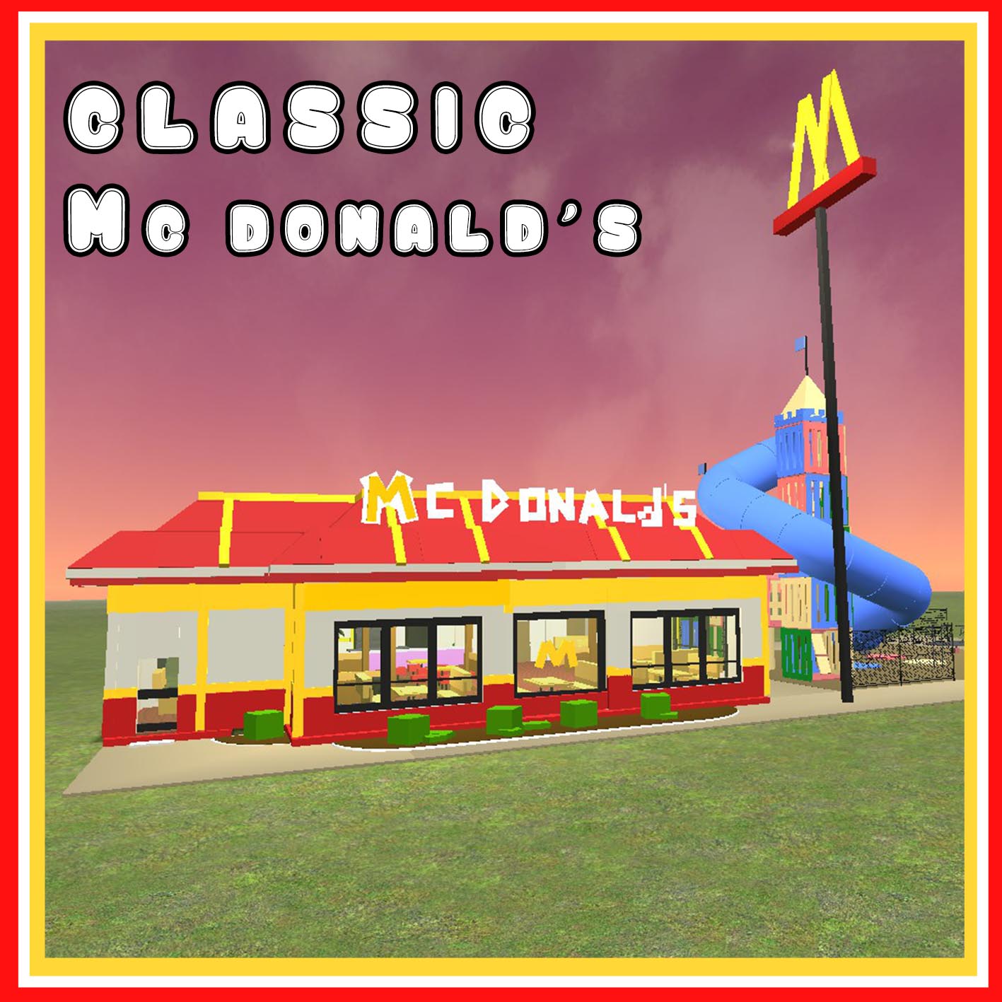 Classic McDonald's — 90s Restaurant
