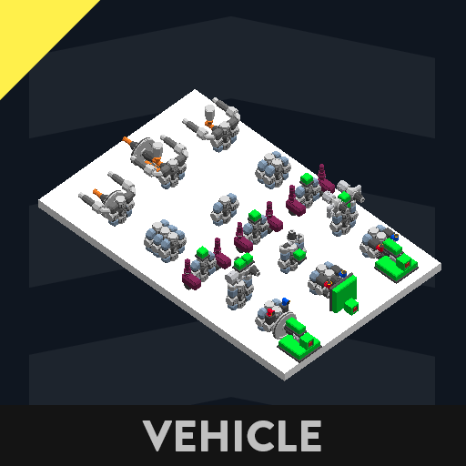 Prefab 1x1 Modular Engine Modules