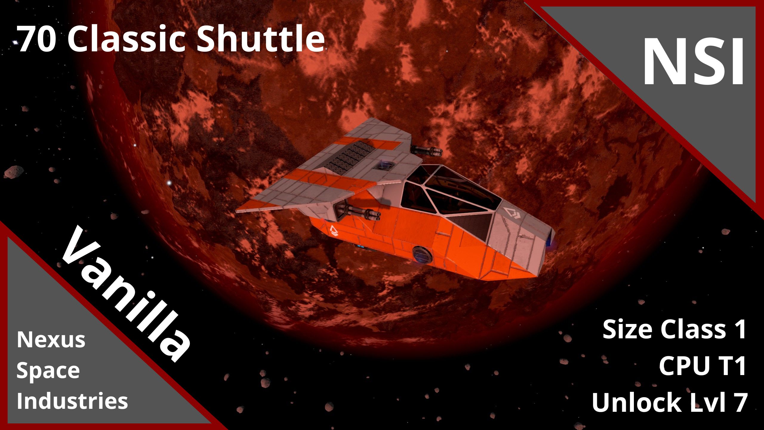 70 Classic Shuttle (Vanilla)