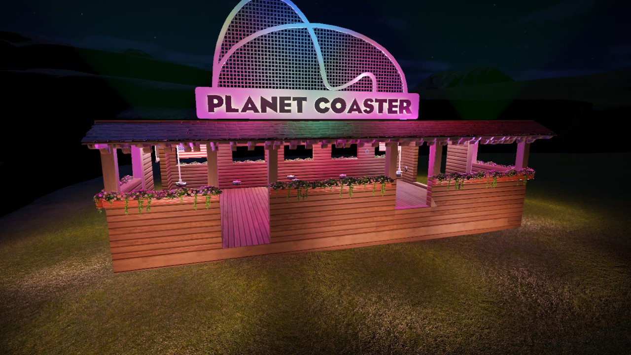 Coaster Staion with lights preview