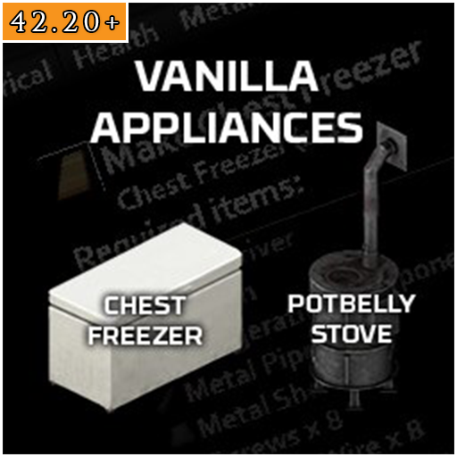 Vanilla Appliances Extended [B42] – Project Zomboid Mod