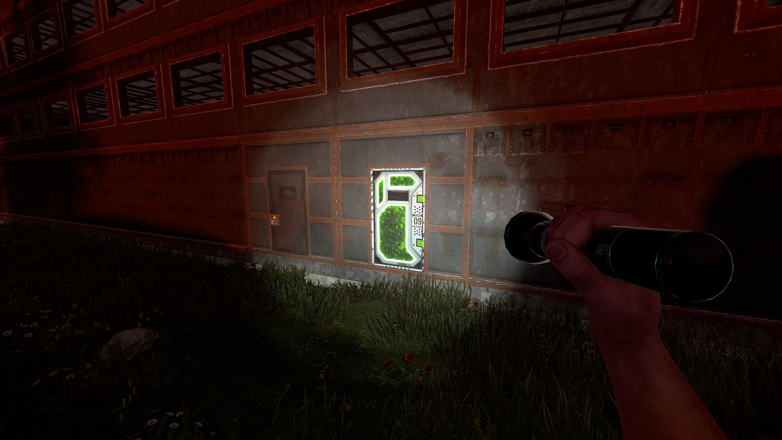 Greening Area Armored Door