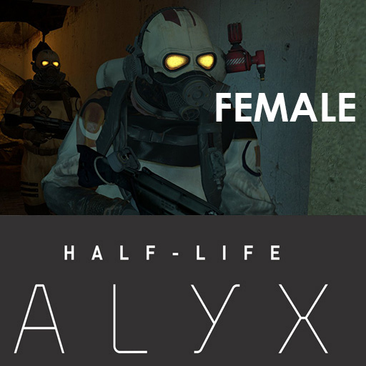 Half-Life: Alyx - Combine Grunt Player model *FEMALE*