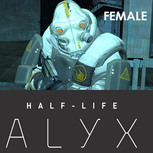 Half-Life: Alyx - Combine Suppressor Player model *FEMALE*