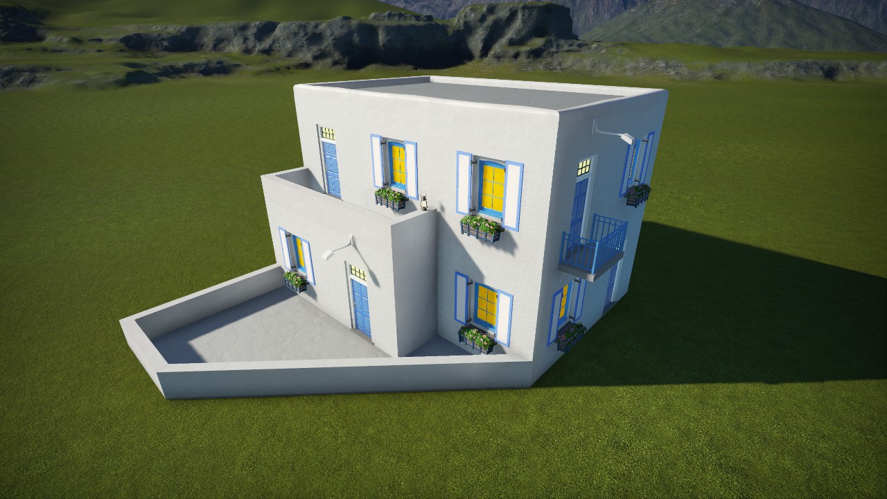 Traditional Greek House 3.