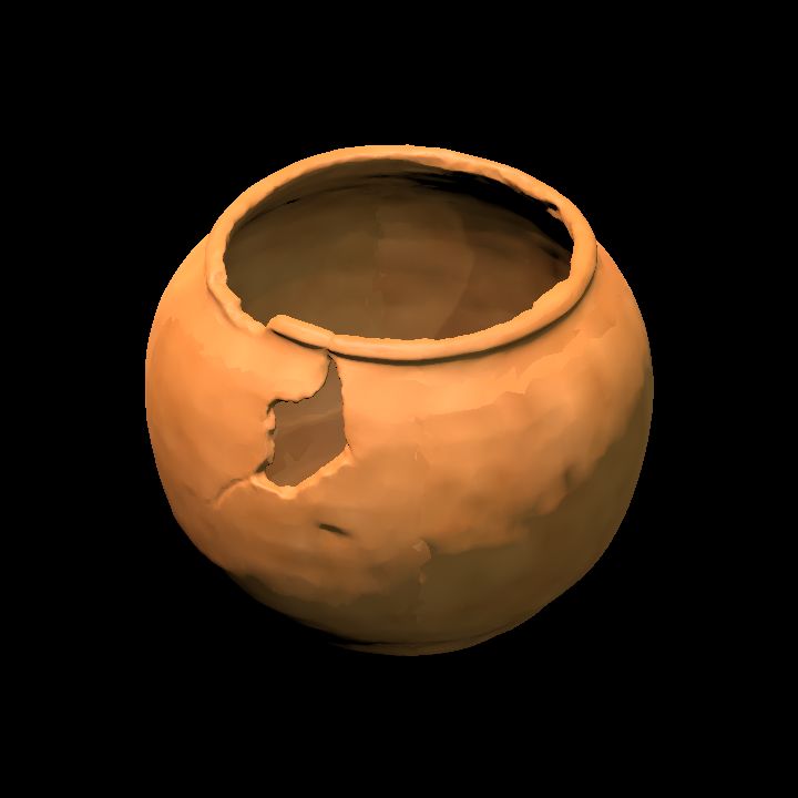 Terracotta pottery broken 4