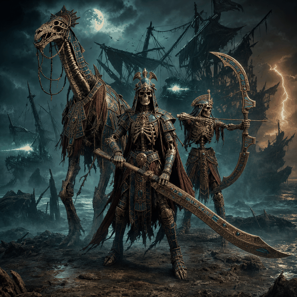 Drowned Nehekharan Auxiliaries for Vampire Coast