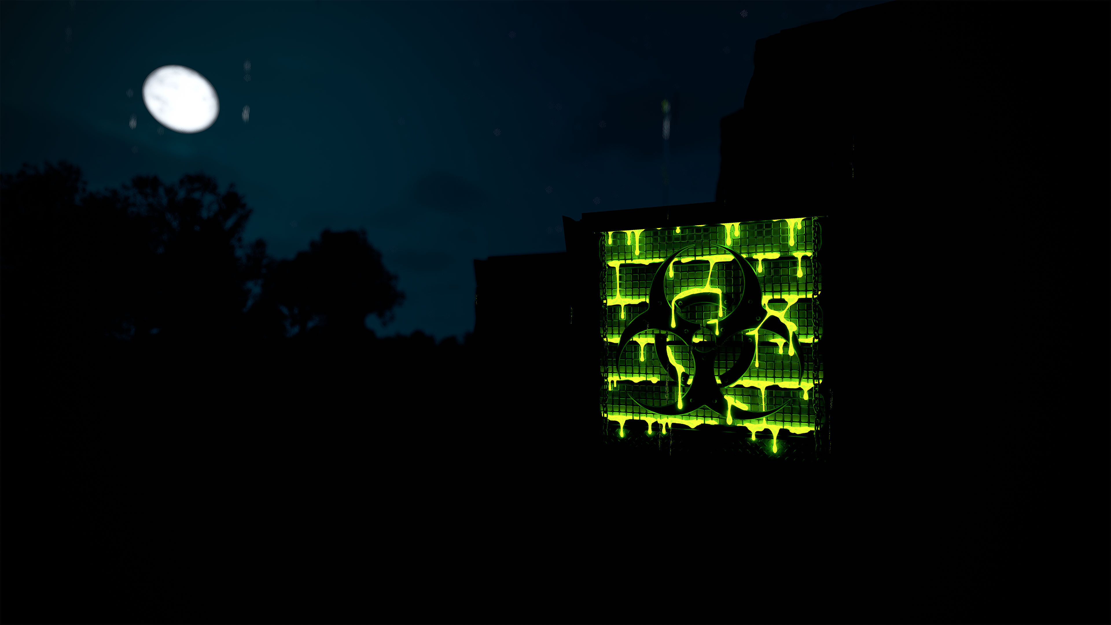 Biohazard Bunker Garage Door thumbnail 4
