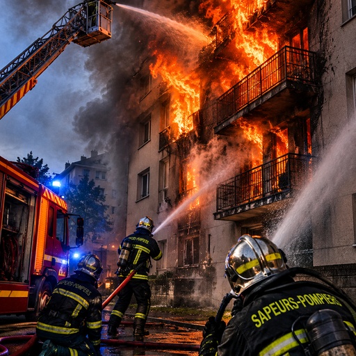 Feu d'immeuble preview