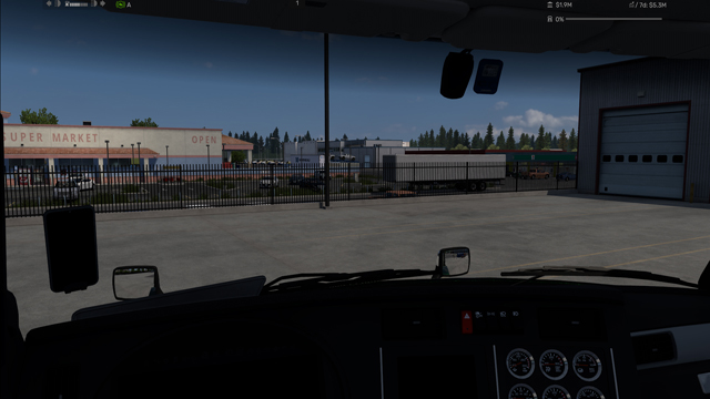Adviser Top Bar NO GPS and NO Tach 1.58 ETS2 HUD  [CLOSED no more updates]