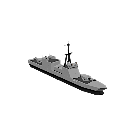 Navy Frigate