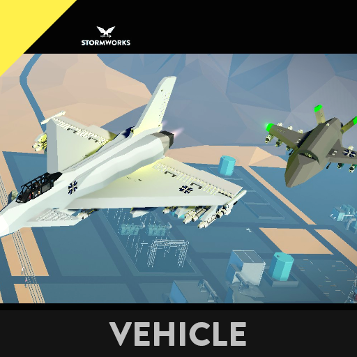 大蛮族重工製　半自律型無人戦闘爆撃機(航空機随伴型)　UAAFA-01　[Unmaned Anti Air Fighter Air]