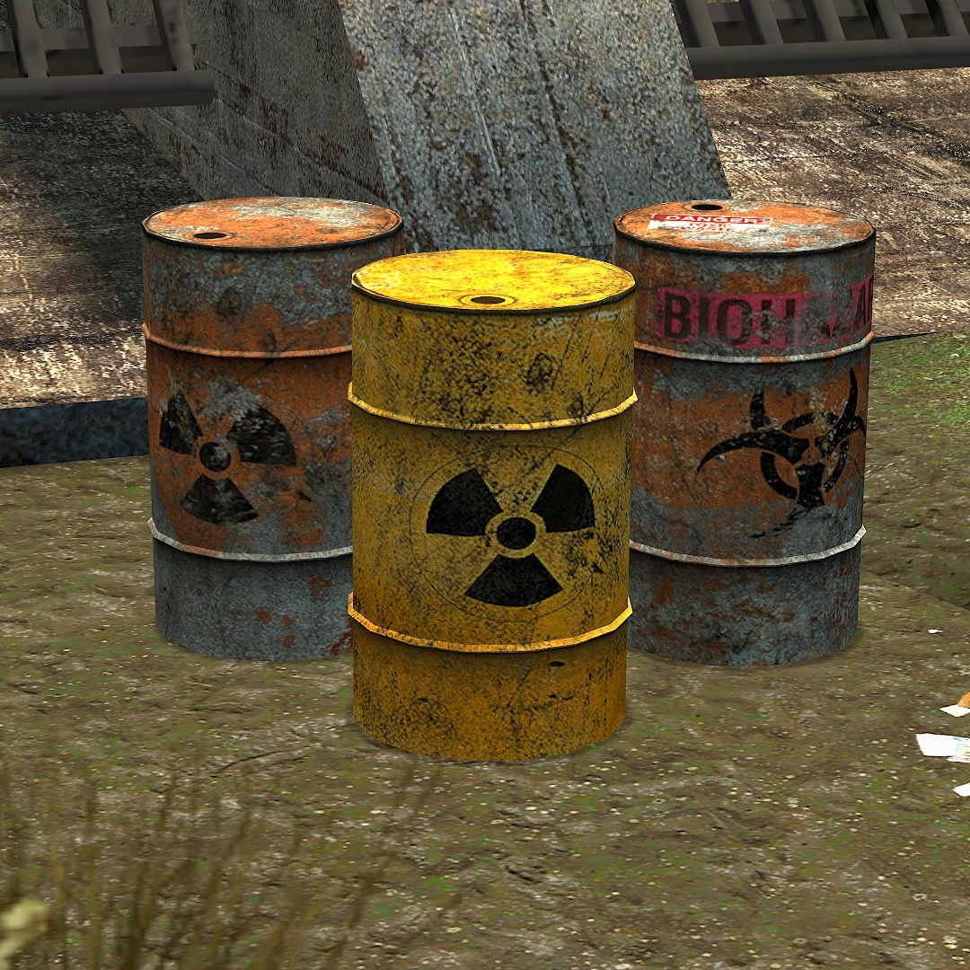 Biohazards barrels (V1) preview