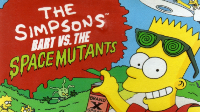 Bart vs Space mutants Bart