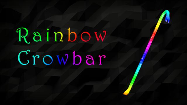 Rainbow Crowbar – Left 4 Dead 2 Mod