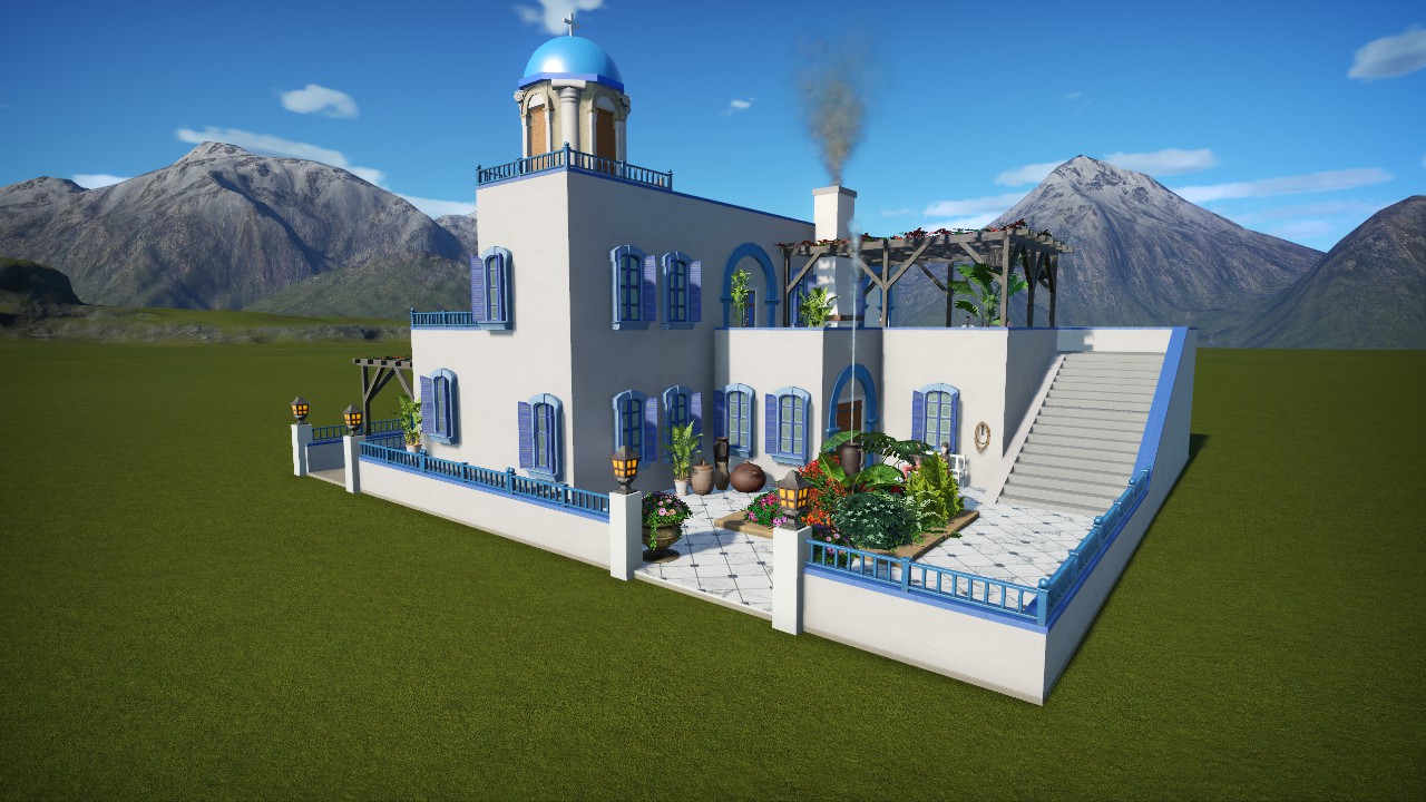 Greek Villa.