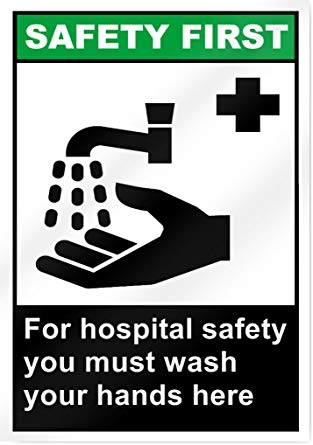 Hand washing PSA poster