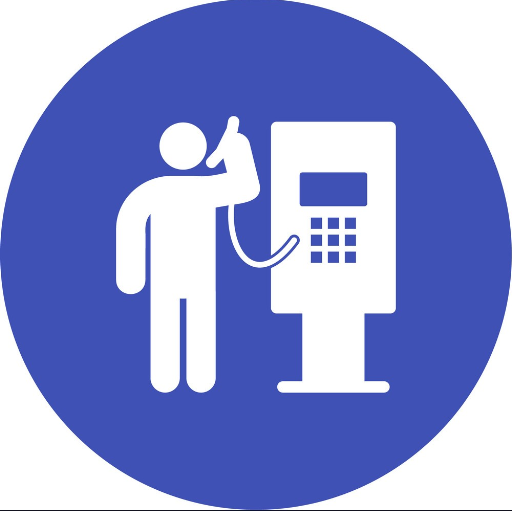 Payphone circular rug