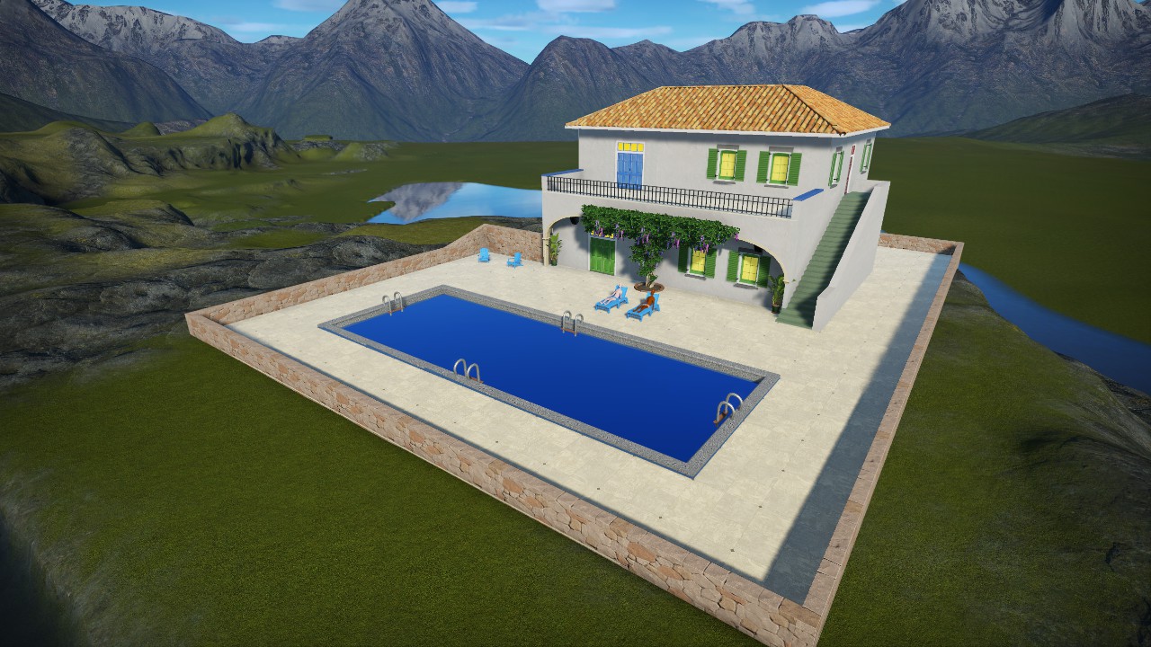 Greek Villa.