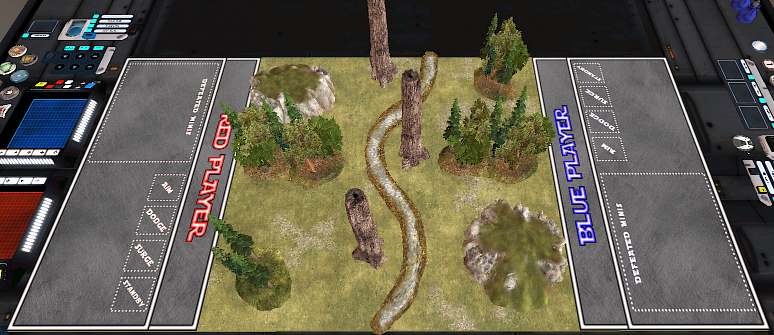 Star Wars: Legion - Skirmish Map - Woodland Battle
