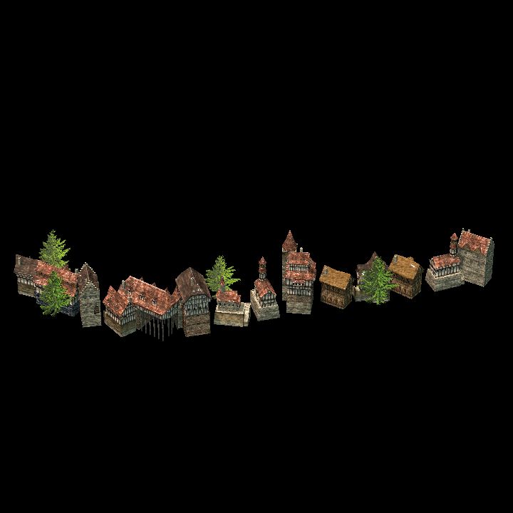 Overworld streets - freehand 14