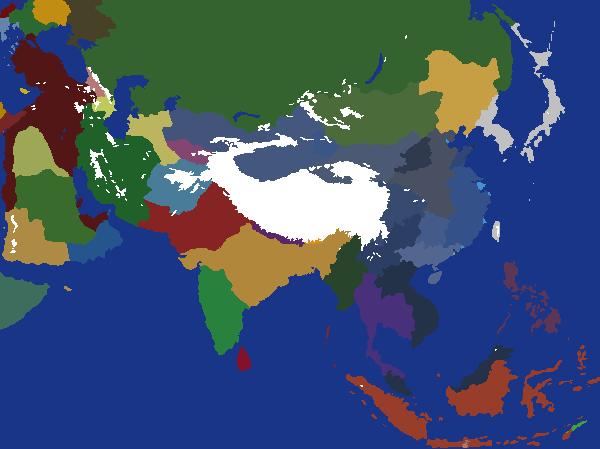 Kaiserreich - Asia - 1936