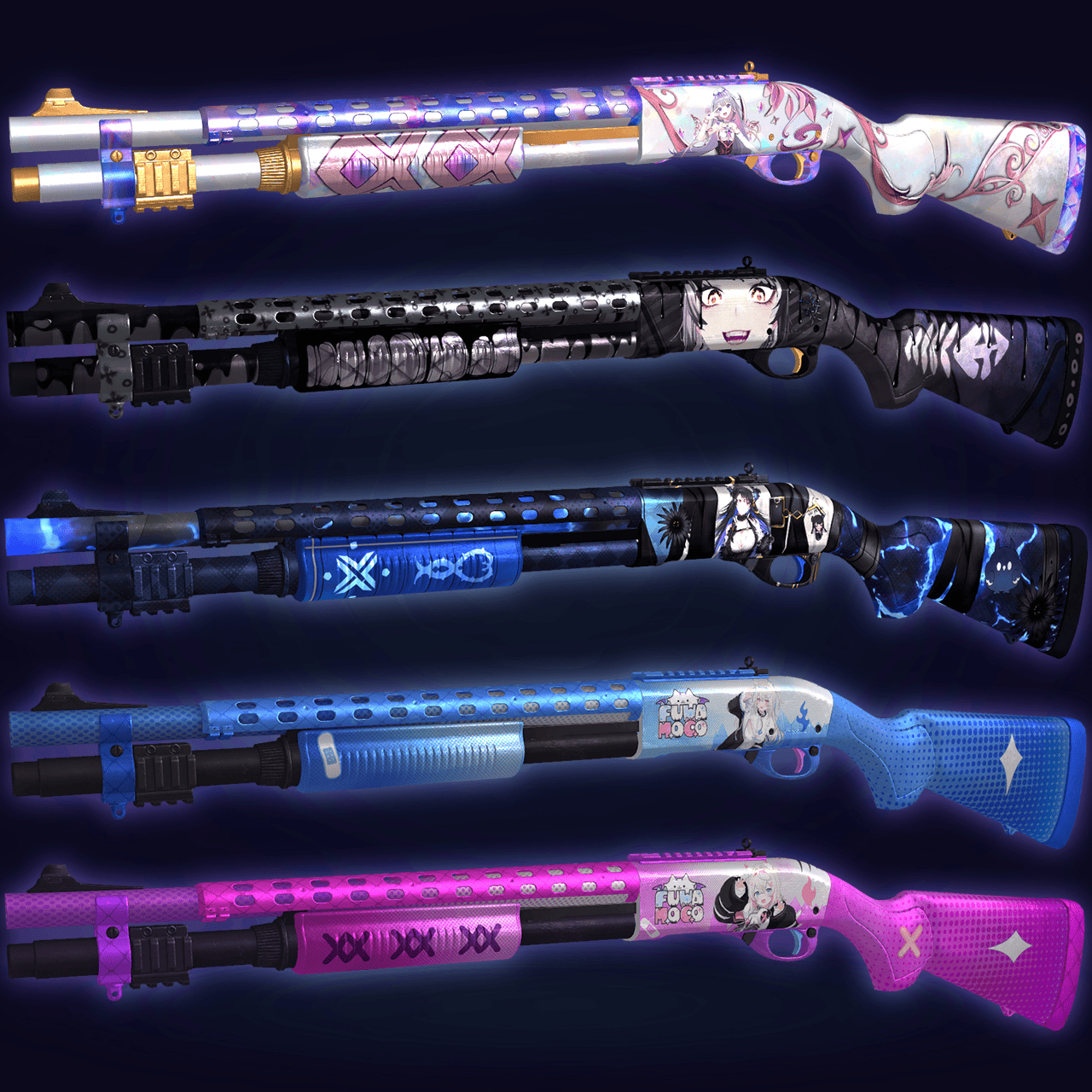 [CHROME SHOTGUN] Hololive: Advent 870 Express