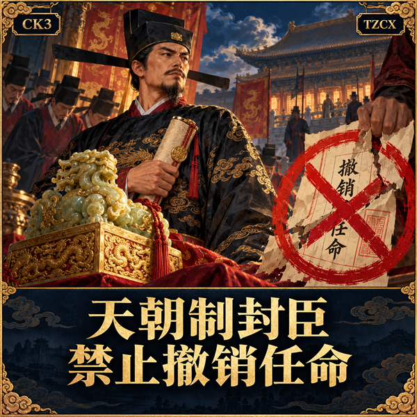 天朝制封臣禁止撤销任命 preview