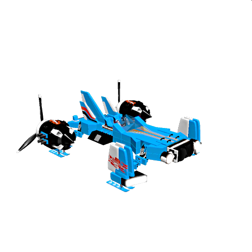 snow mobile woth props