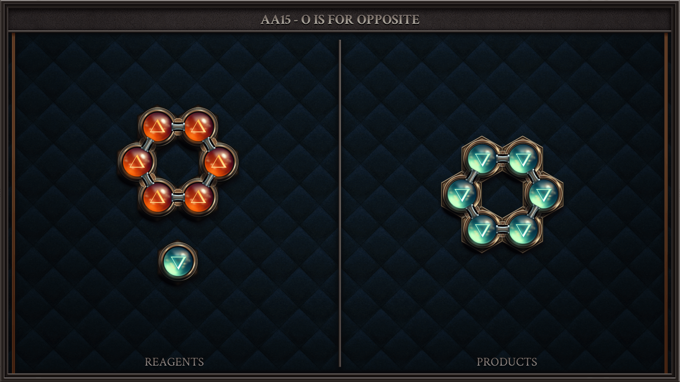AA15 - O IS FOR OPPOSITE