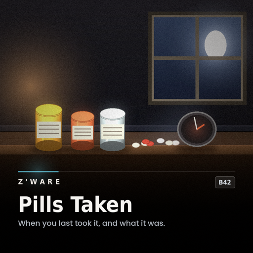 Z'Ware Pills Taken [B42] - v0.2.0 EXPERIMENTAL