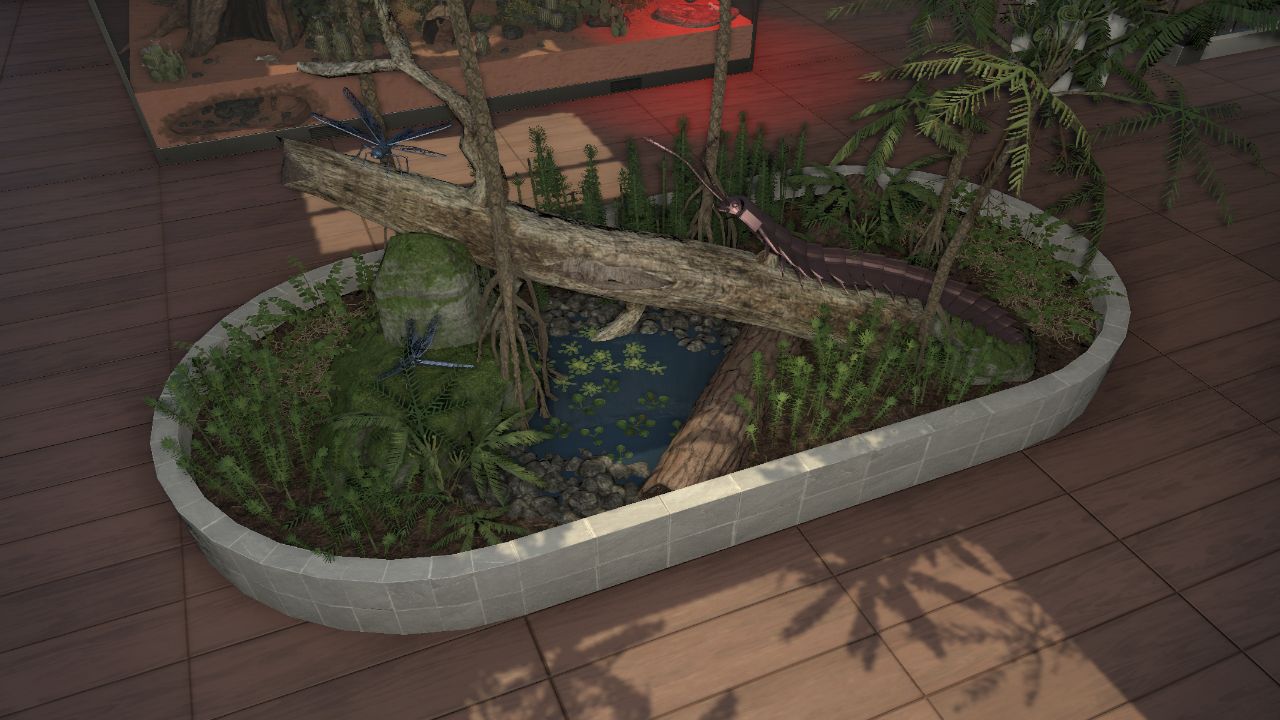 Carboniferous diorama