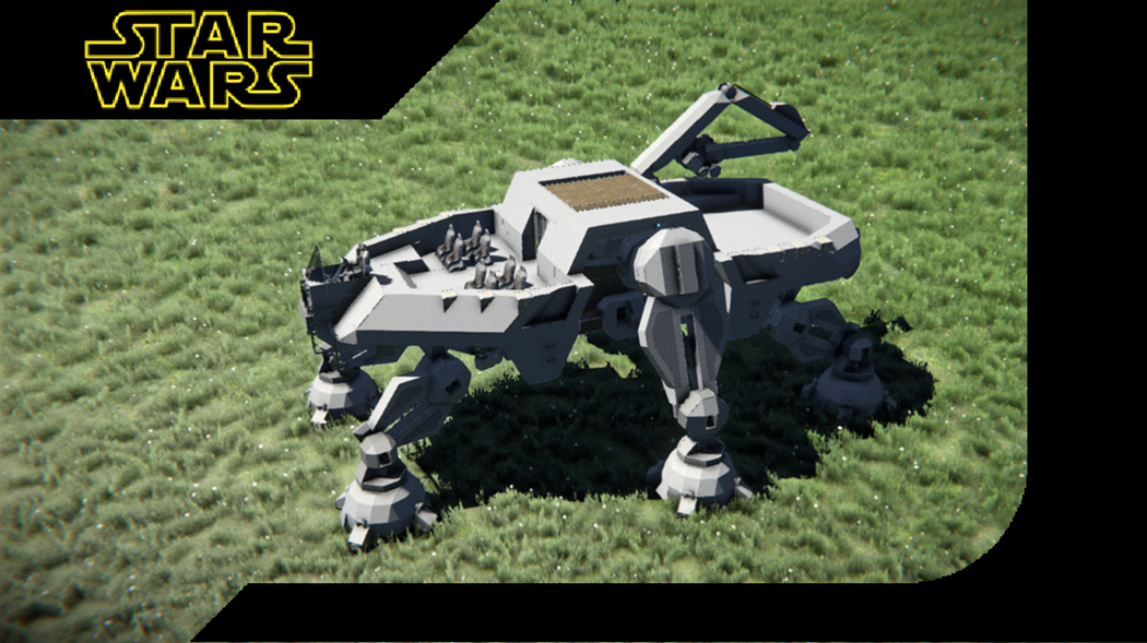 [Star Wars] Cargo AT-TE Walker