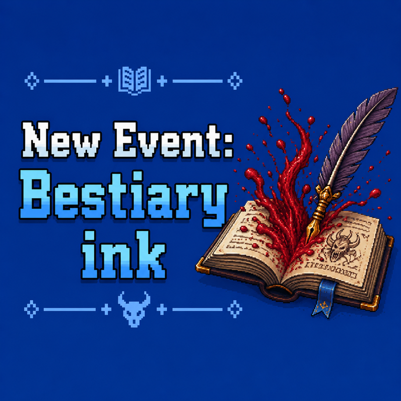 New Event - The Bestiary's Ink