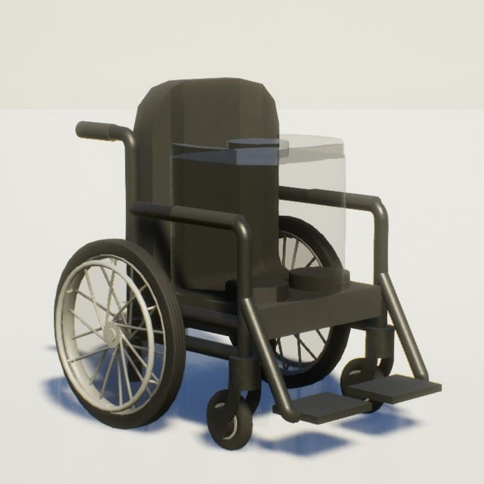 Realistic Wheelchair