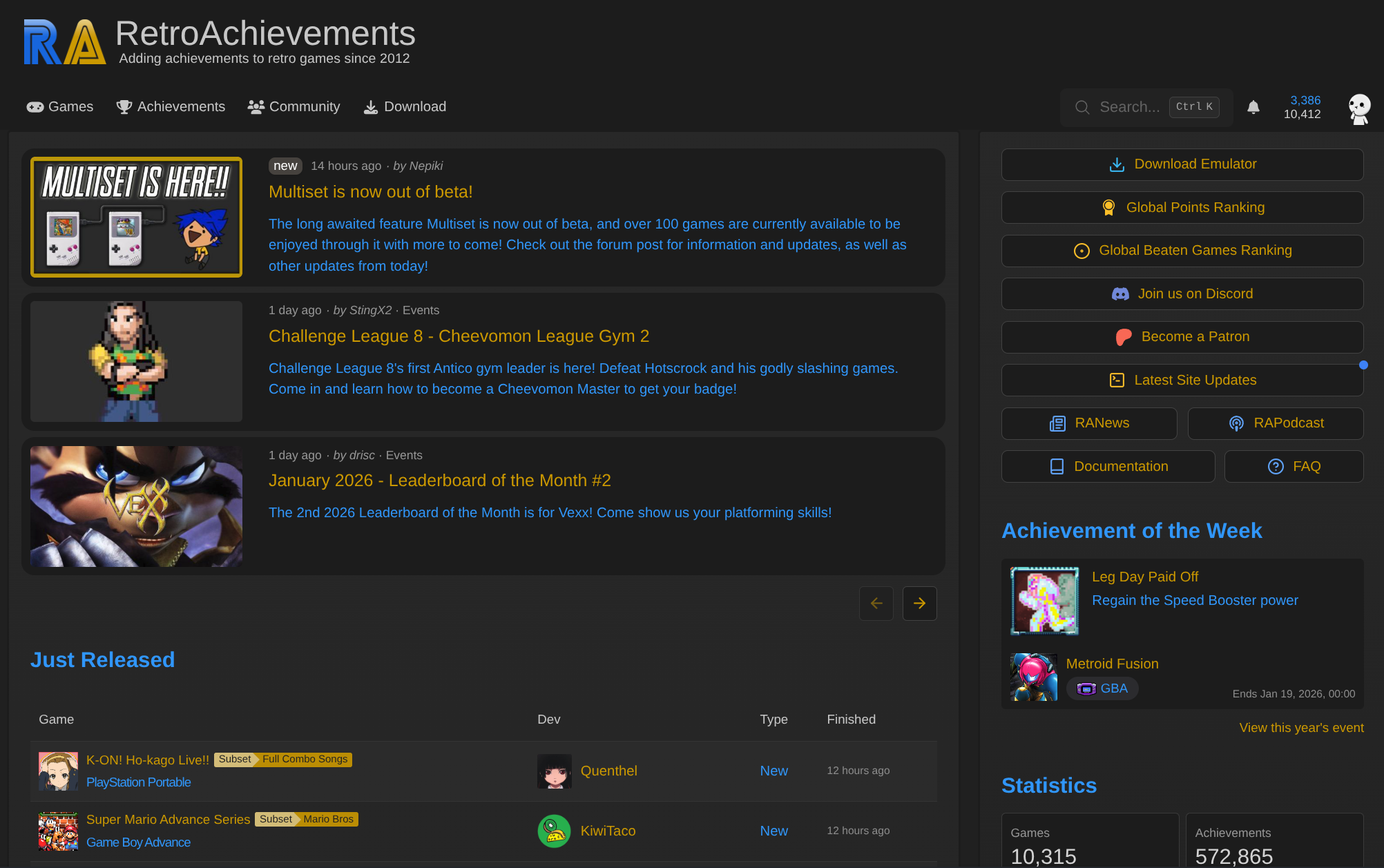 Steam Community :: Guide :: RetroAchievements: The Complete Setup Guide ...