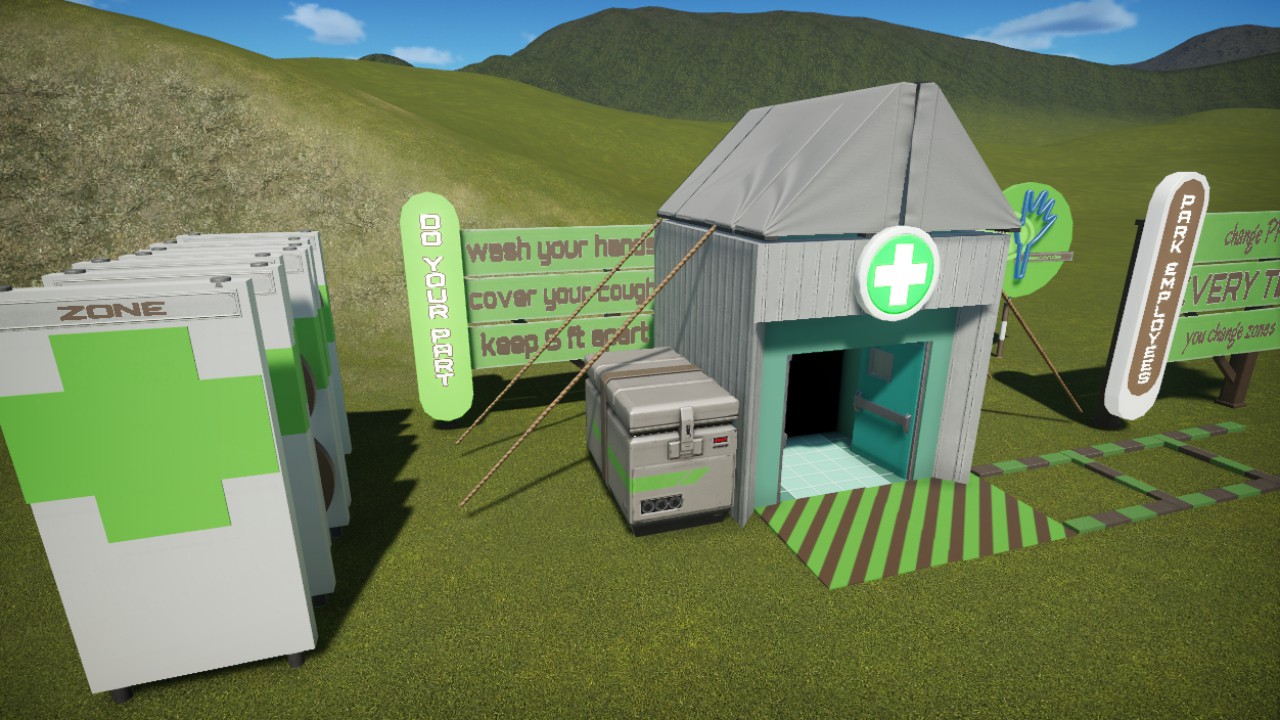 Quarantine First Aid Scenery - No DLC