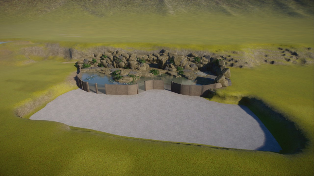 Flamingo Habitat w/ underwater viewing area preview