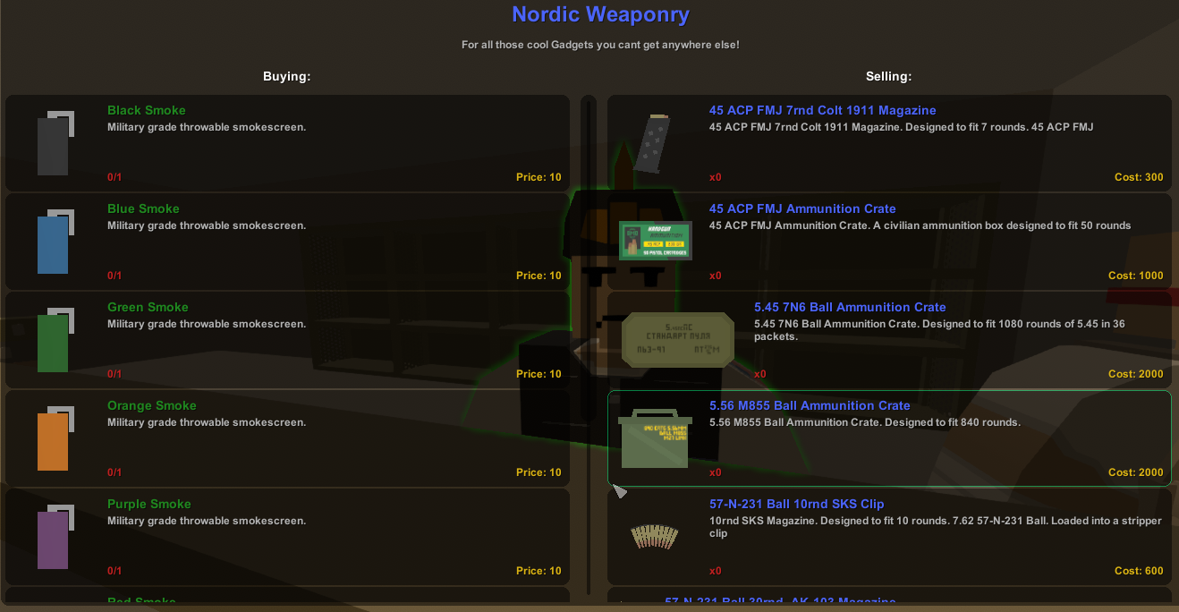 Nordic 3.0 Vendor – Unturned Mod