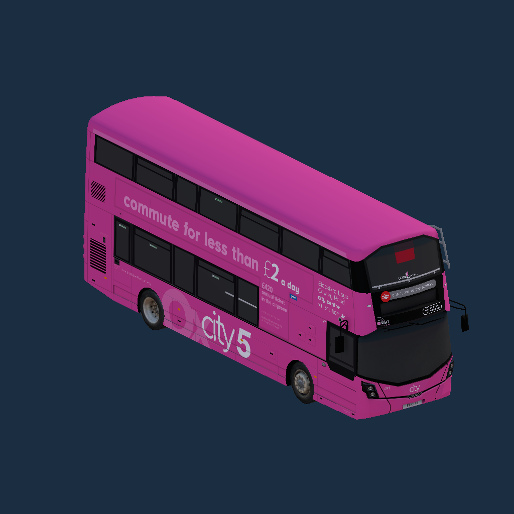 Oxford Bus Company City 5 Wright StreetDeck