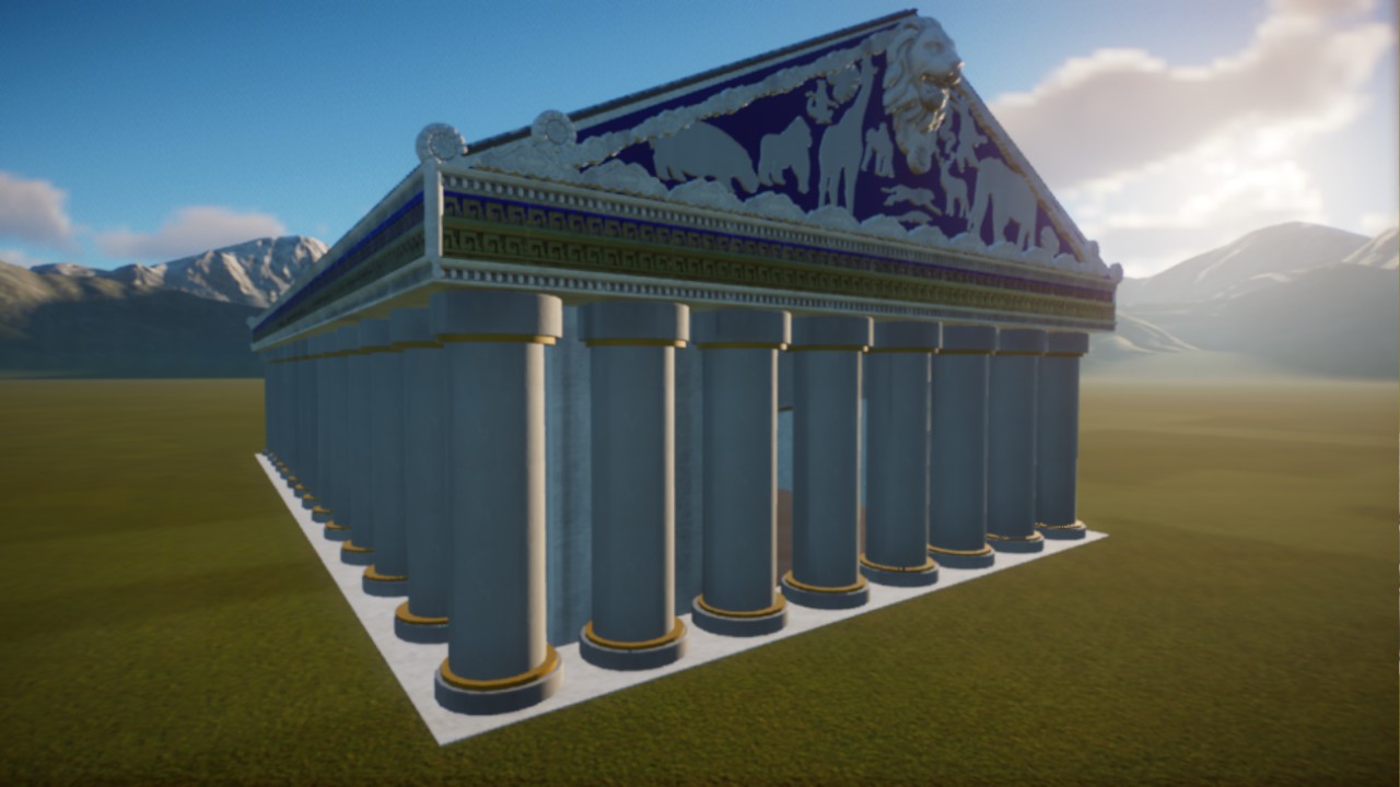 The Parthenon (Semi-Shell) (1:4 Scale Model)