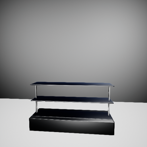 Short Shoe Rack (Polished Chrome)